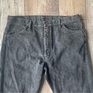 Wrangler Black denim Relaxed men’s Jeans Classic